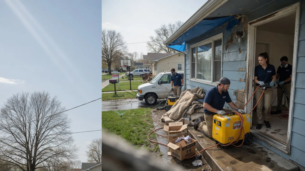 Basement Flood Cleanup in Fairview, OH near me
